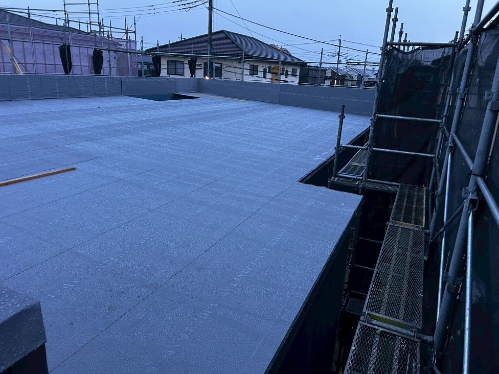 【ルーフィング施工】