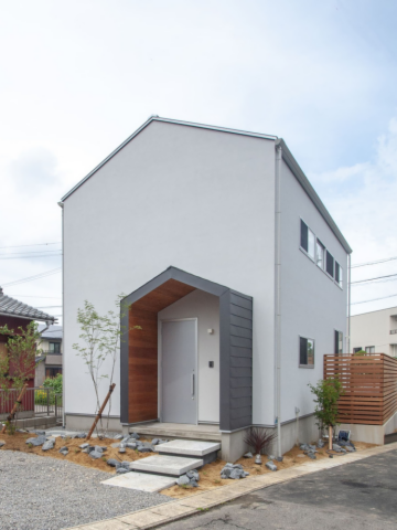 三角屋根のおうち