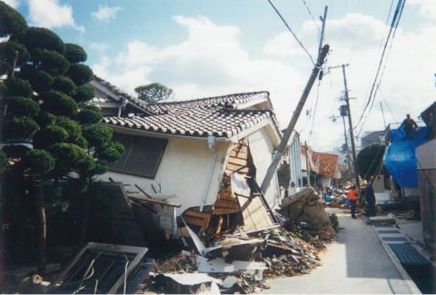 阪神大震災被害